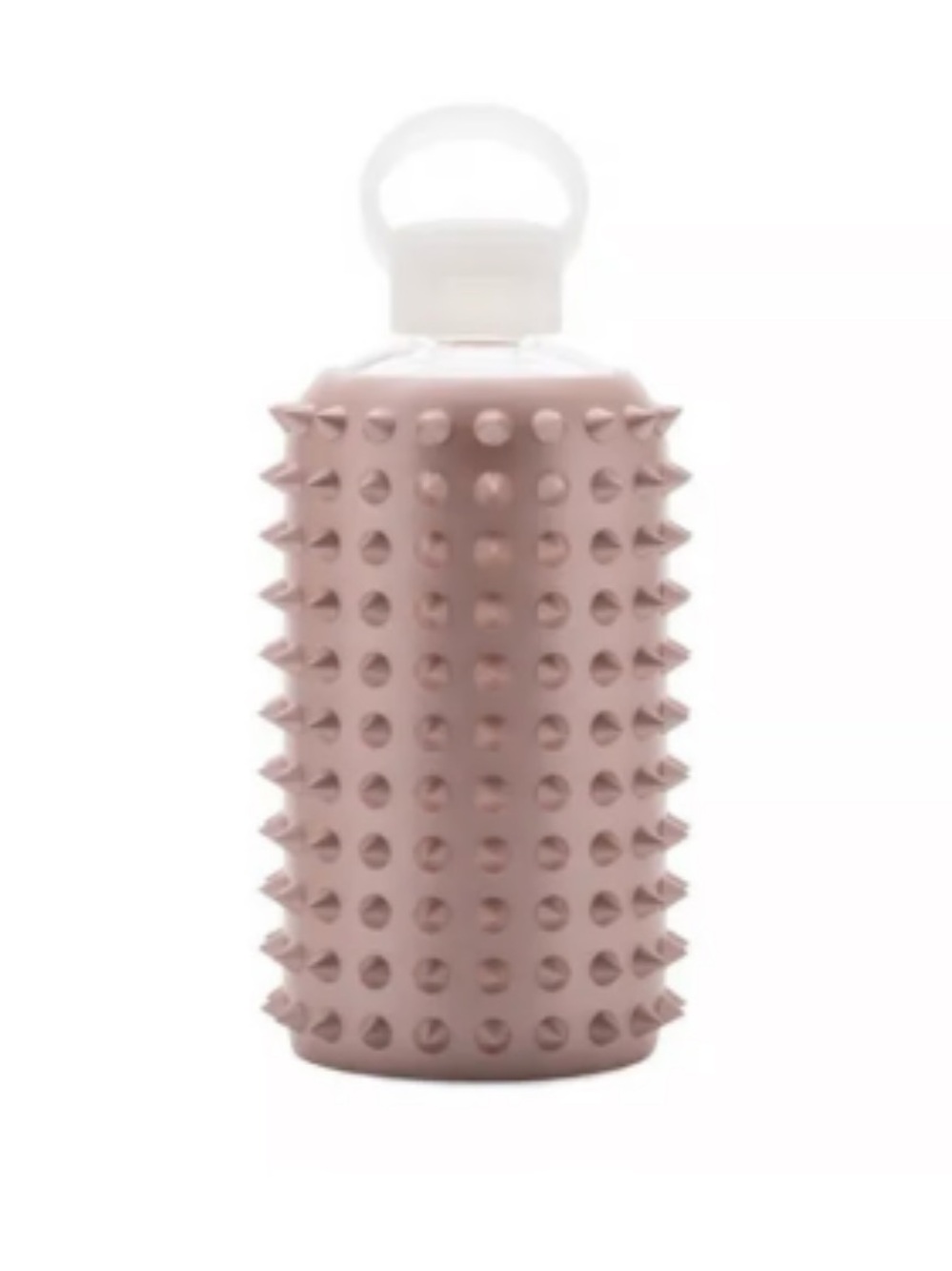 BKR Glass Water Bottle - 500ml Metallic Pink